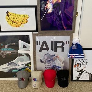 Champion Hat Bundle (5 hats, New with Tags)